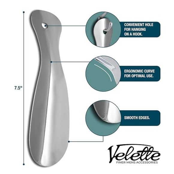 Velette Metal Shoe Horn - Picture 9 of 12